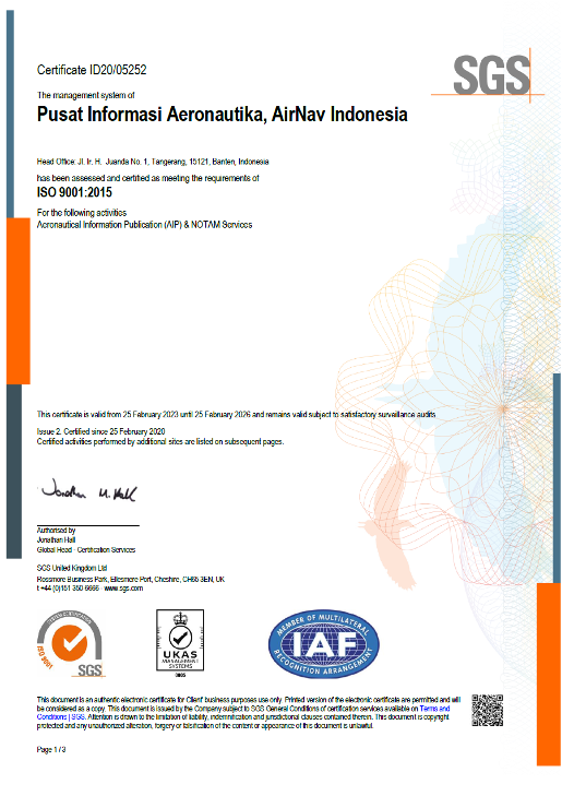 ISO 9001:2015 Sertifikat